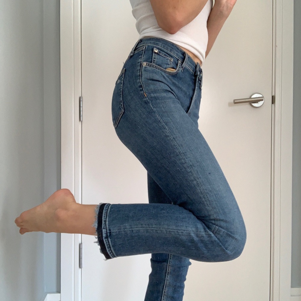 Rag and bone boot cut jeans
